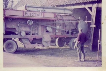 Dreschmaschine 1971