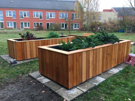 Hochbeete fertig
