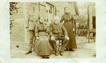 Familie Holtmann - Schrilz ca. 1917