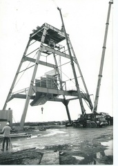 Förderturm 38m hoch der RAG in Nordick - Kopie