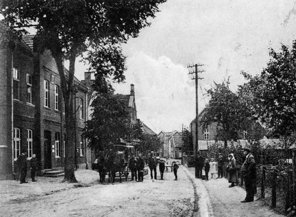 Altes Postgebäude Foto um 1912 - Kopie