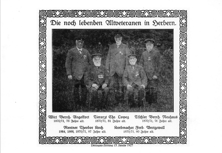 Altveteranen 1927