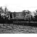 Blick auf die alte Pastorat, von der Rulle